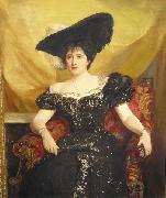 John Singer Sargent Portrait of Jennie Churchill oil painting reproduction